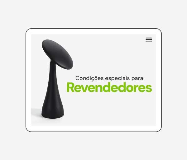 Condições especiais para Revendedores ALED