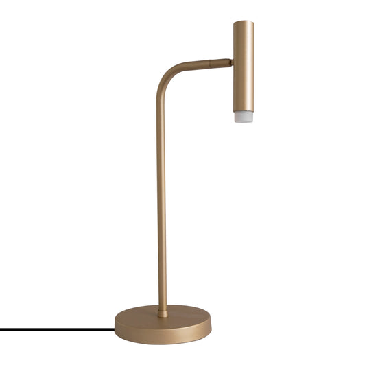 Abajur LED Zione 3W Dourado Ø16x48cm 3000K Quente Studioluce
