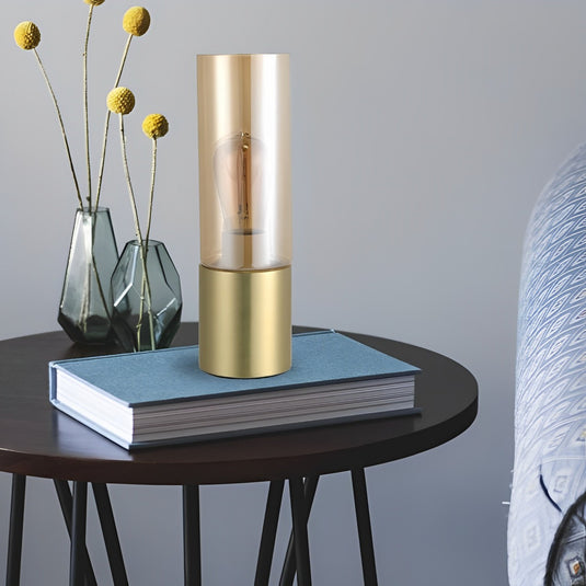 Abajur Spire 1xE27 40W Champagne/Dourado Studioluce