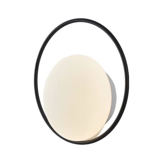 Arandela LED Niza 6W Dourado/Preto 3000K Quente Nordecor