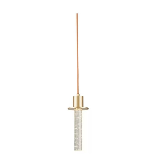 Pendente LED Kalu 3w Dourado Fosco 3000K Quente Nordecor