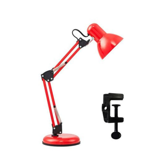 Luminária de Mesa Abajur Kovy 1xE27 Vermelho Nordecor