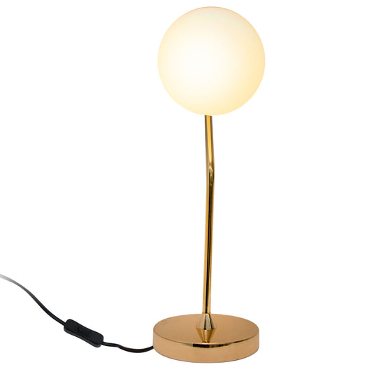 Luminária de Mesa Abajur Viva 1xE27 Dourado Bella Iluminação