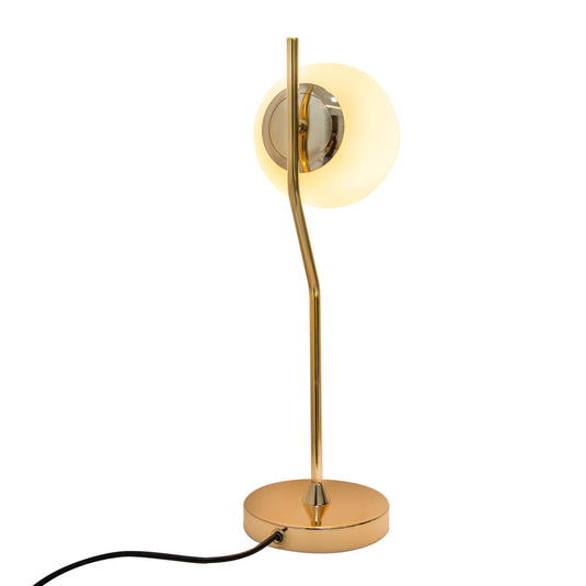 Luminária de Mesa Abajur Viva 1xE27 Dourado Bella Iluminação