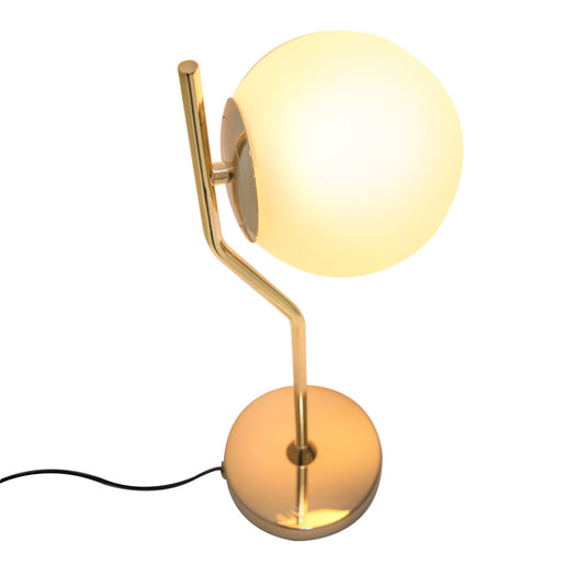 Luminária de Mesa Abajur Viva 1xE27 Dourado Bella Iluminação