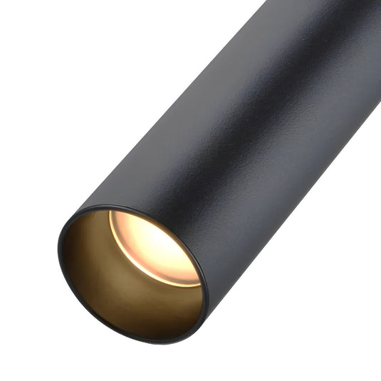 Pendente LED Dunn 3W Preto 3000K Quente Nordecor