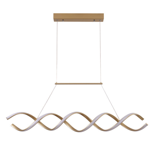 Pendente LED LP-203D 30W Dourado 4000K Neutro Nitrolux