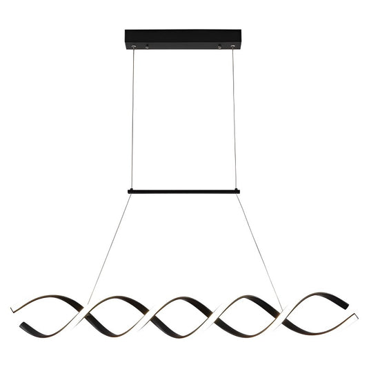 Pendente LED LP-203P 30W Preto 4000K Neutro Nitrolux