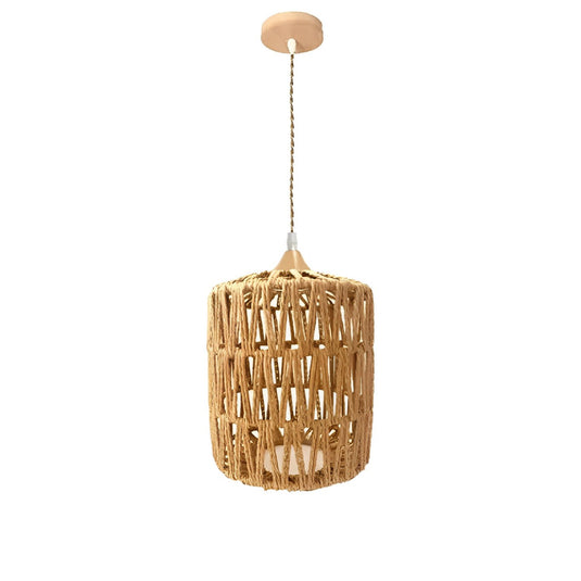 Pendente P-Gili-17 1xE27 17x20cm Sisal Com Cabo 1,5m GMH
