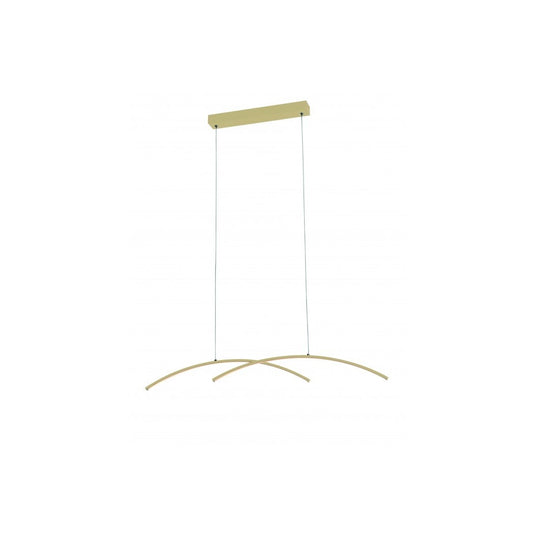 Pendente Tagne 24W Dourado 3000K Quente Studioluce