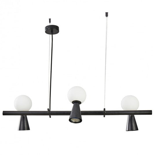 Pendente Teas 3xG9/3xGU10 Preto 2468 Nordecor