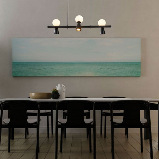 Pendente Teas 3xG9/3xGU10 Preto 2468 Nordecor