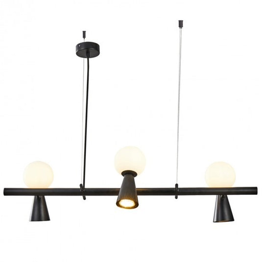 Pendente Teas 3xG9/3xGU10 Preto 2468 Nordecor